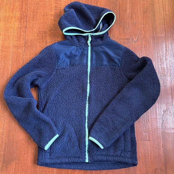 Women’s XS SO Brand Faux Fur/Fleece Hooded Jacket - Picture 1 of 3